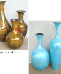 lacquer vases