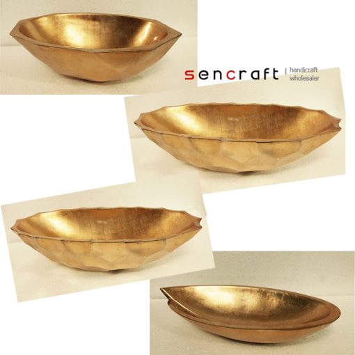 gold lacquer platter